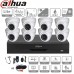 Dahua kit 8 caméras dômes 4 Mpx coaxial